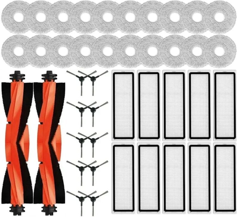 Teile Zubehör Filter Haupt Seitenbürste Mopp