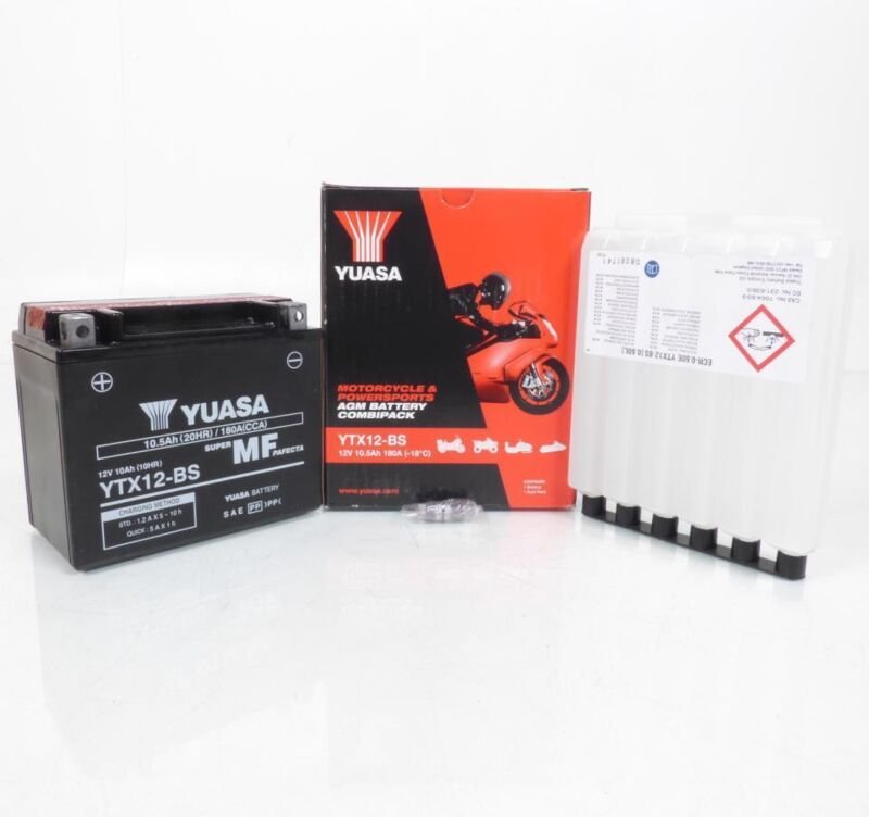 Yuasa-Batterie für Motorrad Aprilia 660 Pegaso Strada 2005 bis