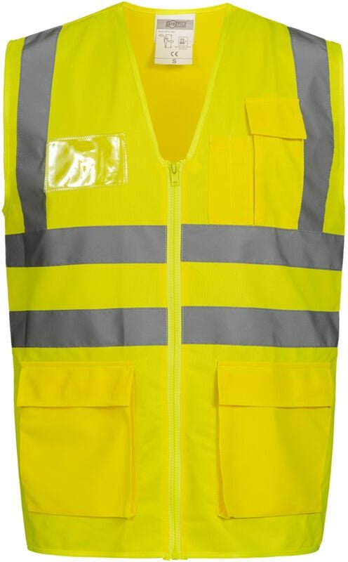 Gr .7XL (82/84) ALBIN WARNSCHUTZWESTE GELB gelb ALBIN HIGH VISIBILITY VEST Y
