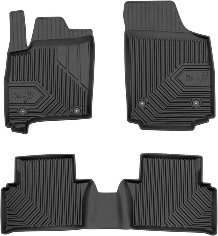 Gummimatten Opel Meriva A 2003-2010 Kofferraum 77