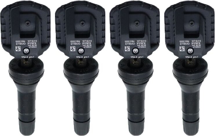 Tlily - 10718213 Auto-Reifendrucksensor 433 MHz TPMS-Kit für mg MG3 MG6 zs gs I5 I6 RX3 RX5 RX8, 4 stücke