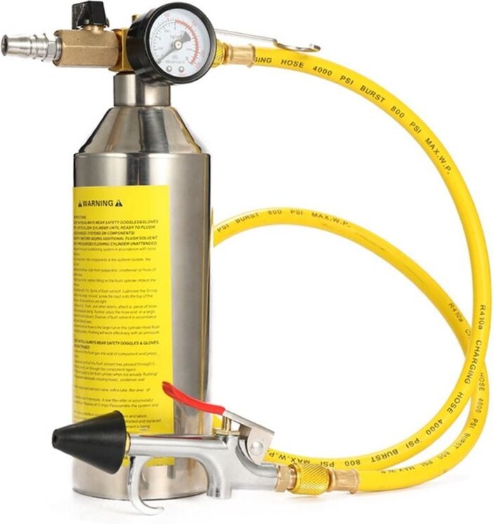 Tlily - Klimaanlagen-Spülset, Auto-Rohrreinigungswerkzeug-Set, R134A-System-Kit