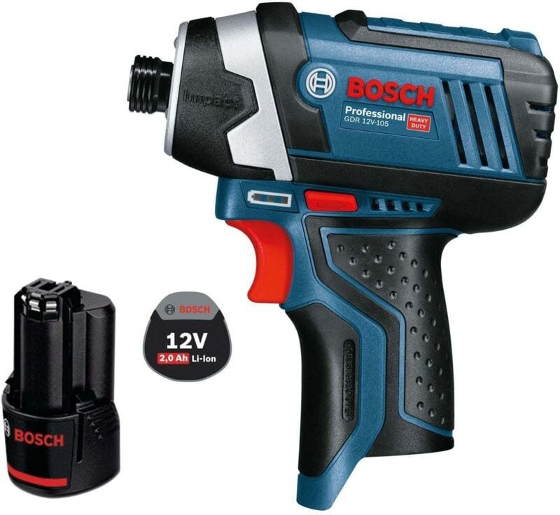 Akku-Drehschlagschrauber gdr 12V-105 / 1x 2,0 Ah Akku - Bosch