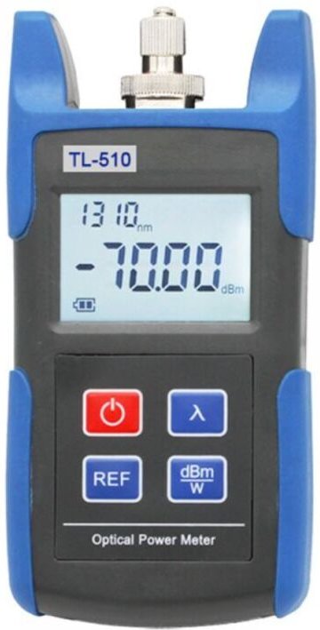 TL510 Optisches Leistungsmessgerät, Netzwerkkabeltester, hochpräzises optisches Leistungsmessgerät