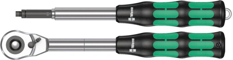 Umschaltknarren-Set 1/2' 2tlg. zyklop Hybrid - Wera