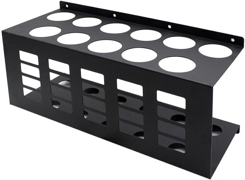 Silikonkartuschenhalter, Wandhalterung für Dichtungskartuschen, robuster Reagenzglashalter aus Metall, Wandhalterung für...