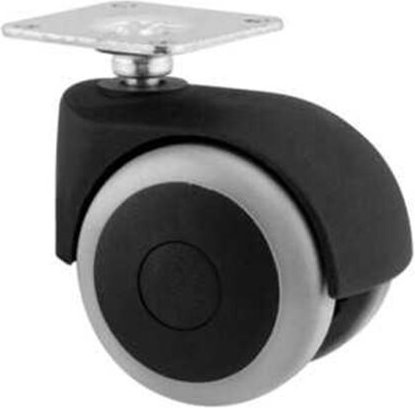 Doppel-Lenkrolle mit Platte, INTHER