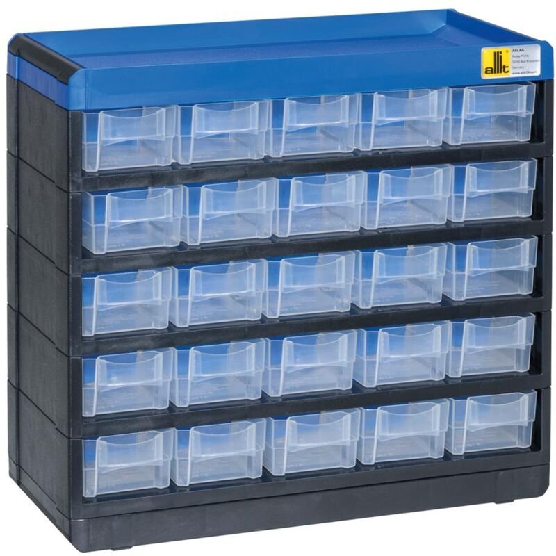 FP - Allit 464620 Kleinteilmagazin VarioPlus Pro 29/50 (b x h x t) 300 x 285 x 135 mm Schwarz, Blau 1 s