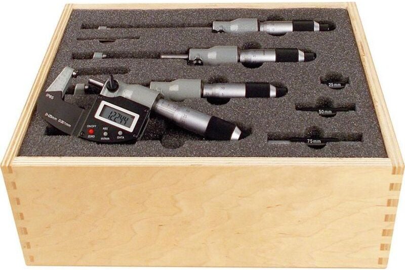 Format - Bügelmessschrauben-Satz 0-100mm