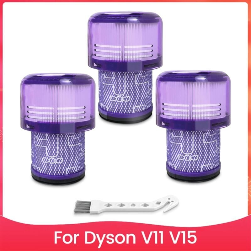 3er-Pack Staubsaugerfilter-Ersatz für V11 V15 Cordless