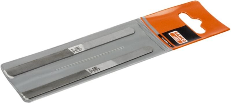 Kontaktfeilen, 2er Pack, 110x8x1 mm, Hieb 3 - Bahco