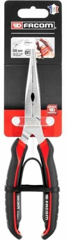 Facom 185A.20CPEPB Halbrunde Zange orange 200 mm