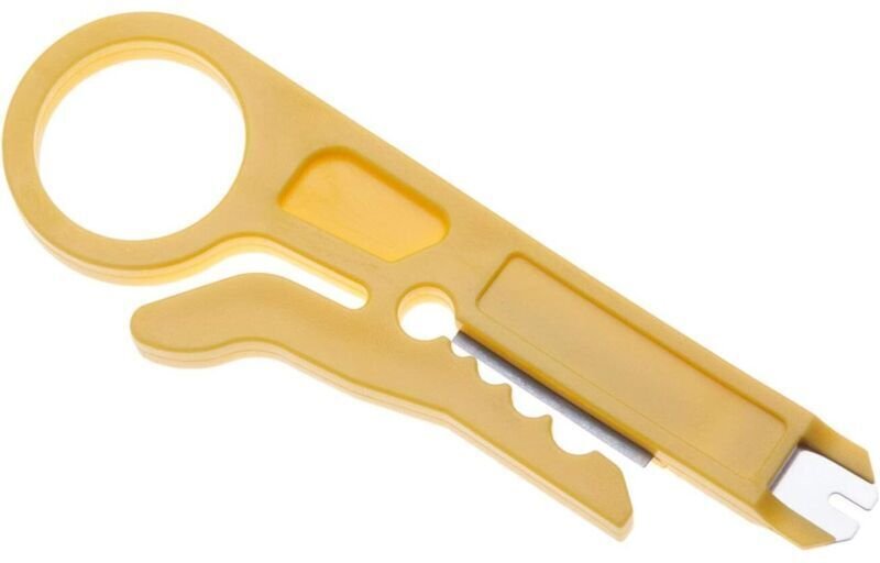 RJ45-Abisolierzange von Cable Stripper / 110 Style LSA-Auflegewerkzeug IDC für LAN, IDC, RJ11, Cat5, Cat6, Audio- und Vi...