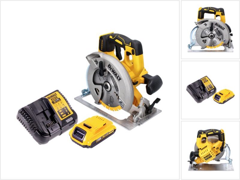 Dcs 570 D1 Akku Handkreissäge 18 v 184 mm Brushless + 1x Akku 2,0 Ah + Ladegerät - Dewalt
