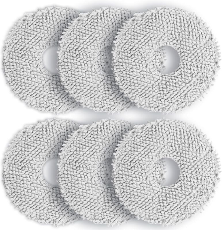 Tuch für Ecovacs T30 pro omni, 6 Stück waschbare Ersatz-Wischtücher für deebot T30 omni T30S T30S pro T30S combo T30S co...