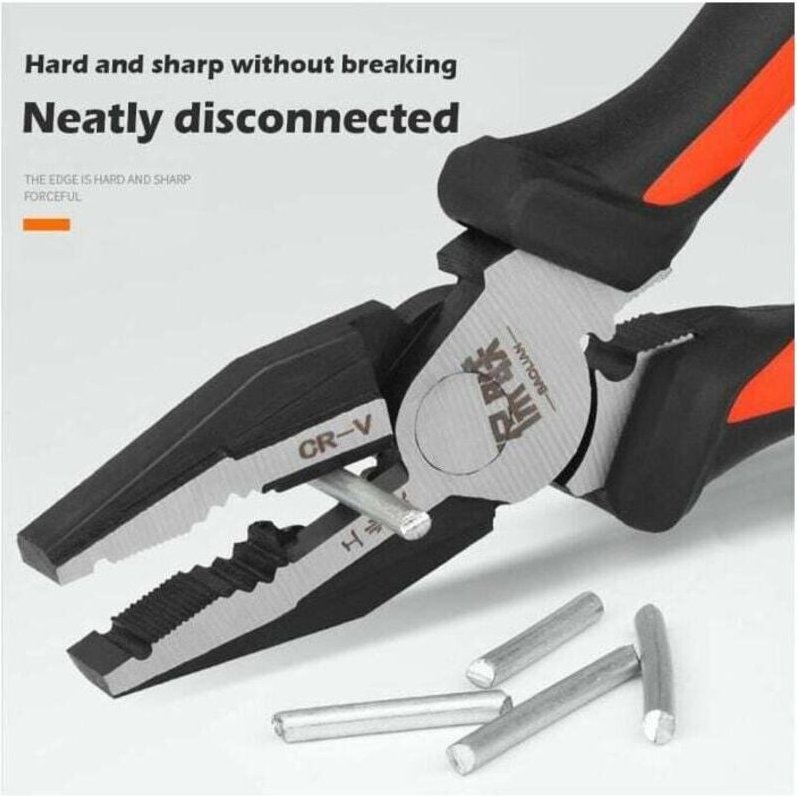 Nazalus-Hot Sale-Kombizange, Diagonal-Nadelspitze, Handwerkzeuge, Drahtschneider, 8 Zoll, praktisch und praktisch