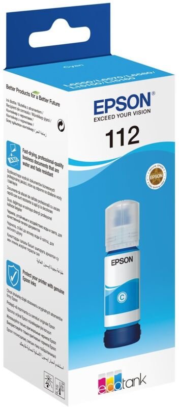 Epson EcoTank 112 - 70 ml - Cyan - original - Nachfülltinte