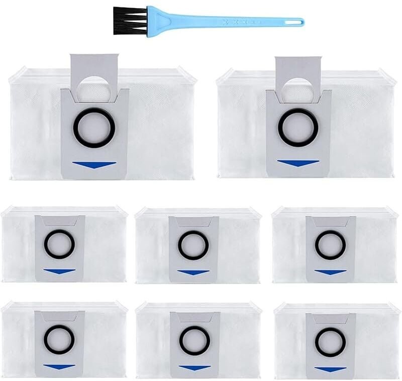 FOREHILL 8er-Pack Staubsaugerbeutel, Zubehör für Ecovacs Deebot X1 Omni / X1 e Omni / T20 Omni, Staubsauger-Ersatzzubehö...