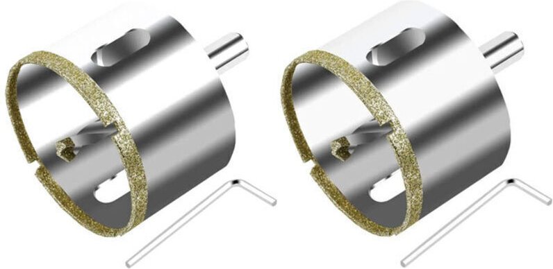 68-mm-Diamant-Lochsäge mit Führungsbohrer für Keramikfliesen, Marmor, Granit und Glas
