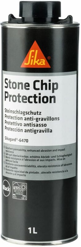 Sika - gard 6470 Anti-Kies-Beschichtung - Schwarz - 1L