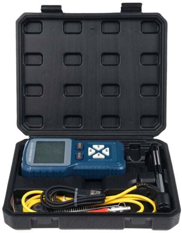 Tragbarer Leeb-Härteprüfer, hohe Genauigkeit, 360°-Messung, für Metalle, misst HLD, HB, HV, HS, HRA, HRB, HRC