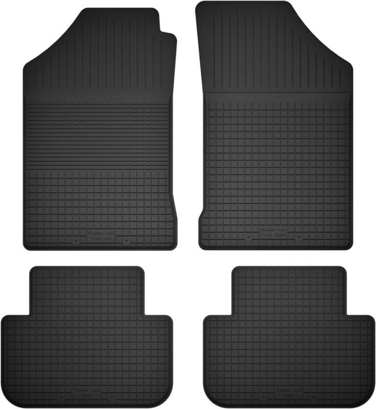 Gummi-Automatten, 4er-Set, Universalmodell: SsangYong Korando IV SUV (2019-)