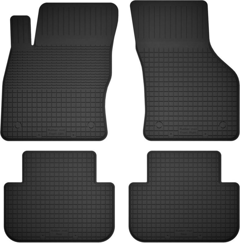Gummi-Automatten, 4er-Set, Universalmodell: Volkswagen Tiguan II Crossover (2015-)