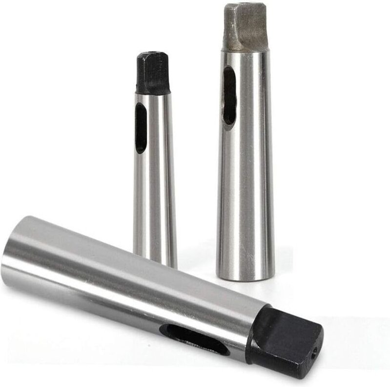 3X Reduzierhülsen Morsekegel Verlängerungshülsen MK4/MK3/MK2/MK1 Konushülse Bohrmaschine Satz präzision Ständerbohrmasch...