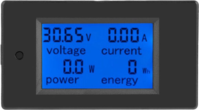 PEACEFAIR PZEM-031 CC 6,5-100 V - Digitales LCD-Voltmeter/Amperemeter