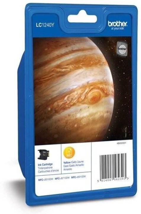 Tintenpatrone Originalzubehör LC-1240Y ca. 600 Seiten gelb
