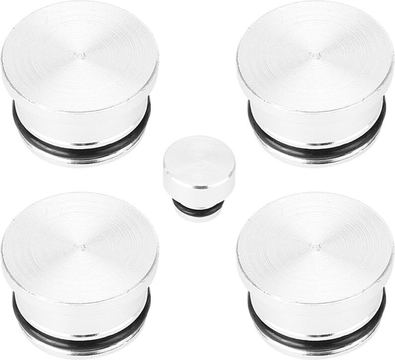 Ymiko 5 Stück Ansaugkrümmerklappe, weiße Ansaugkrümmer-Drallklappe, passend für Vauxhall Saab 1.9 Z19DTH.