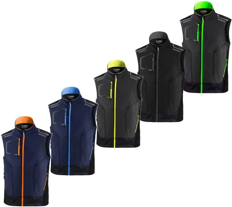 Sparco Tech Light Vest Arbeitsweste - - Grau