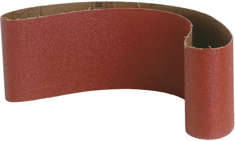 Schleifband Endlos Schleifpapier 75 x 533 mm 5 Stück (40 x 2 / 80 x 2 / 120 x 1)