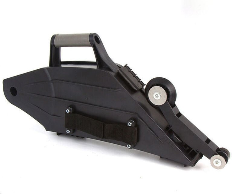 KZQ - Banjo-Taping-Werkzeug, verstellbarer Riemen mit zwei Griffen, Rechts-/Linkshandbedienung für Gipskarton-Dichtungsf...