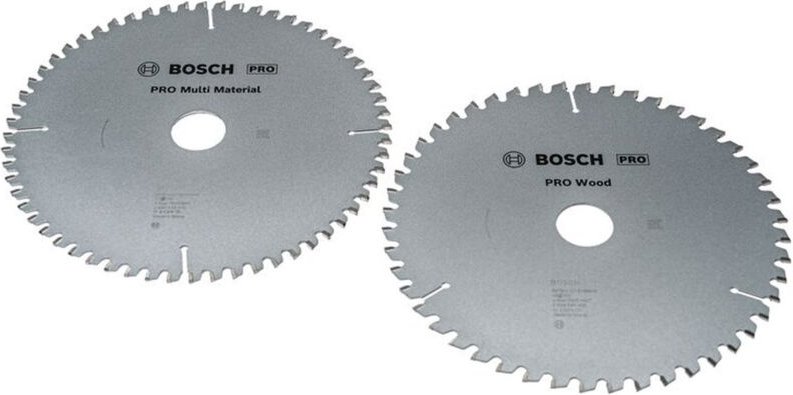 Bosch PRO Wood/Multimaterial Kreissägeblatt-Set, 2er Pack, 216 x 30 mm
