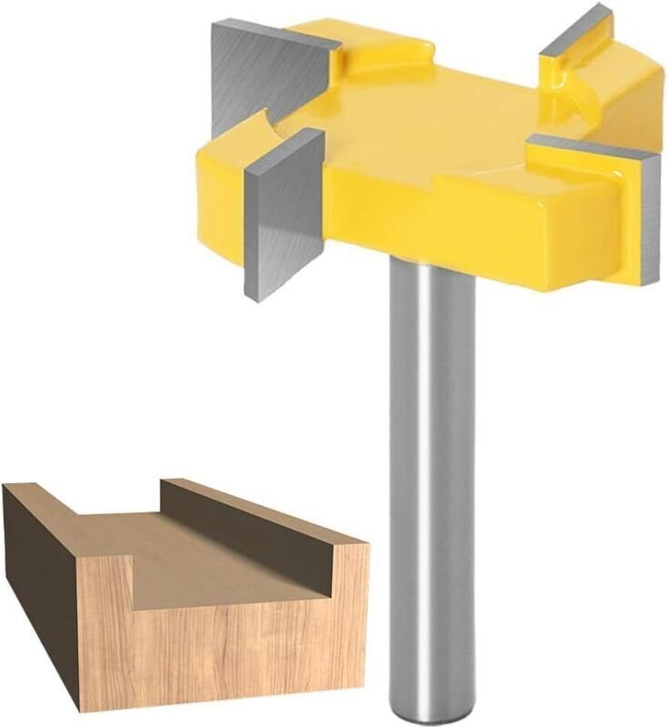 8-mm-Schaft-Fräser für CNC-Fräsen, Hobel- und Fräswerkzeug für Holzbearbeitung, CNC-Fräser für Holzplatten