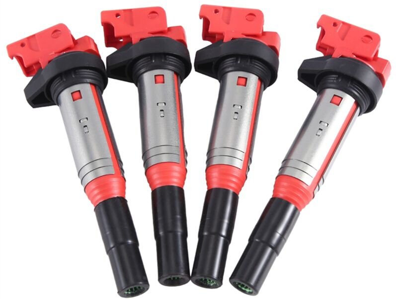 Tlily - 4-Teilige ZüNdspulen für 116I 118I 320I 330I E87 E90 E46 Teilenummer: 12137594938, 1213172219, 12122158253, 1213...