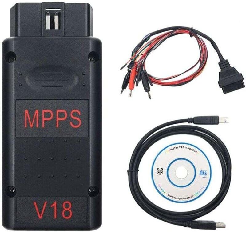 Vtizikl MPPS V21 Main + Tricore + Multiboot Tricore Cable ECU Chip Tuning Scanner pour le diagnostic de voiture