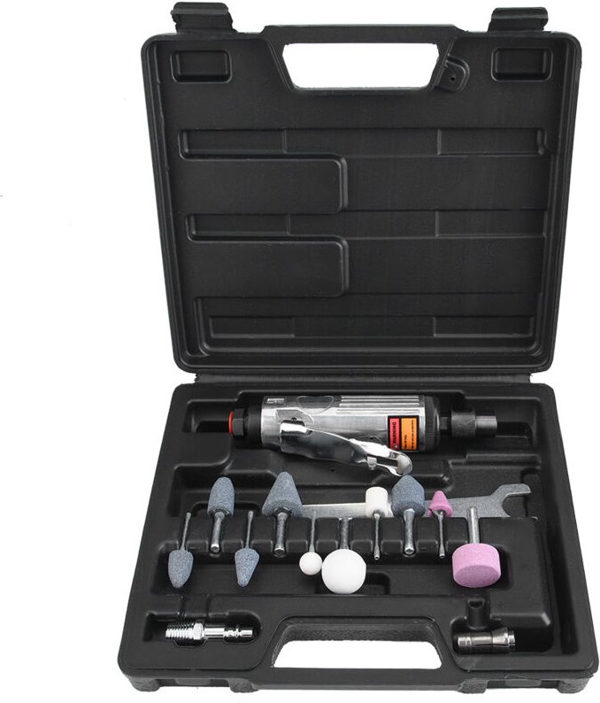 Pneumatischer Polierschleifer, pneumatisches Schleifmaschinen-Set für Metall, pneumatischer Schleifer und Polierer