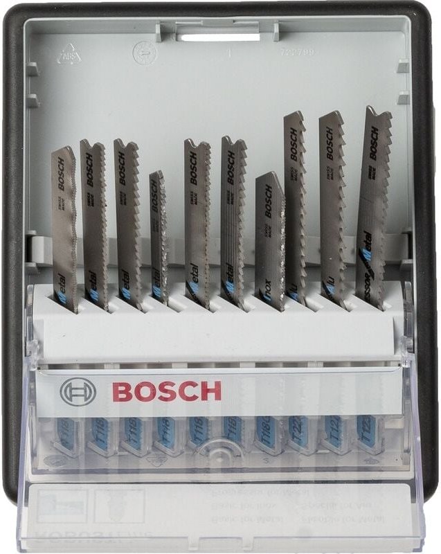 Accessories 2607010541 Stichsägeblatt-Set Robust Line Metal Expert, T-Schaft, 10-teilig 1 Set - Bosch