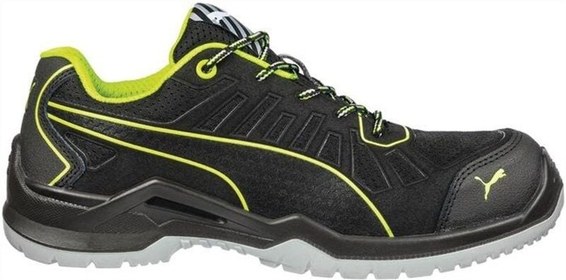 Puma Safety Shoes - Sicherheitsschuh Fuse tc Green Low Gr.44 schwarz/grün Mikrofaser/Mesh