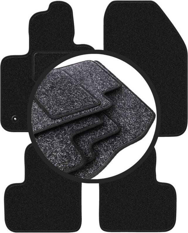 ANTHRA Autofußmatten für: Fiat 500X Crossover (2014-2018)