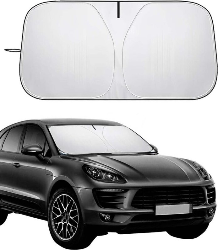 Sonnenschutz für die Vorderseite des Autos, UV-Schutz für Babys, reflektierender Sonnenschutz für das Auto und Hitzeschu...