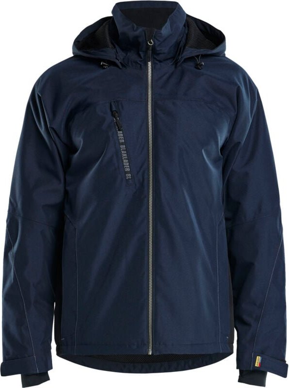 Arbeitsjacke mit technischem Futter 4890 - Dunkelmarine/Schwarz L