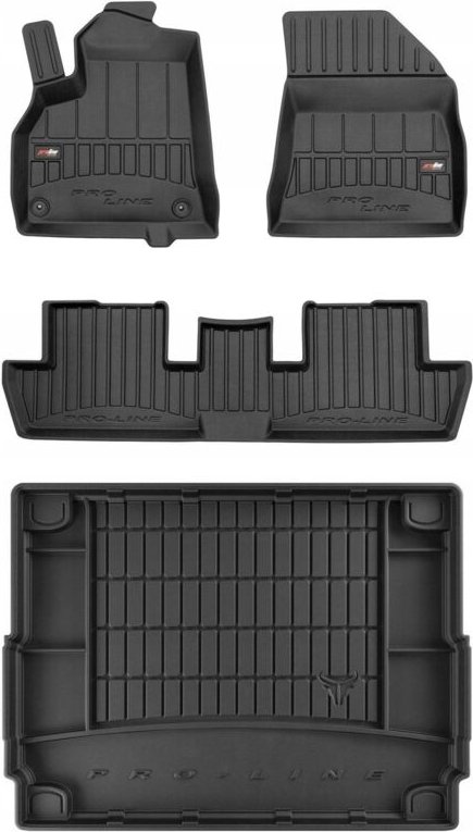 SET 3D-Gummimatten Peugeot 3008 1 2009-2016 d