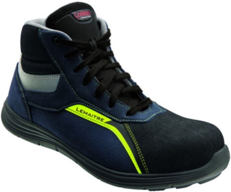 Hochsichere Sicherheitsschuhe FABIO S3 SRC Schwarz/Navy 35