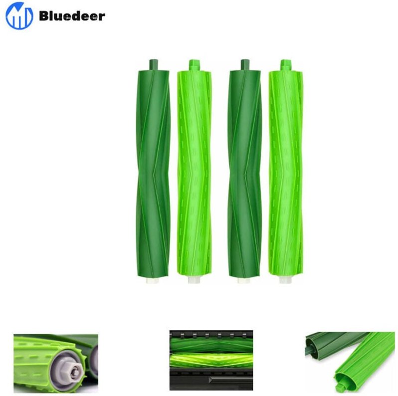 4 Ersatzteile Irobot Roomba E5 E6 I6 I6 + I3 I3 + I4 I4 + I7 I7 + I8 Roboterstaubsauger Ersatzwalze fx Kehrmaschine und ...