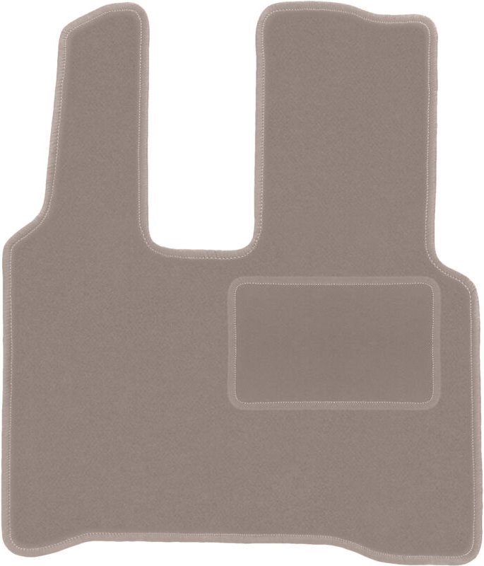 Beige Fahrermatte für: Mercedes Actross MP4 LKW (2011-)