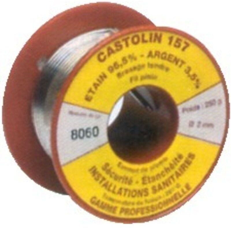 Spule BC5423 - bleifre Lötlegierung Zinn/Kupfer 3% Ø2 - 250g - 3,5%