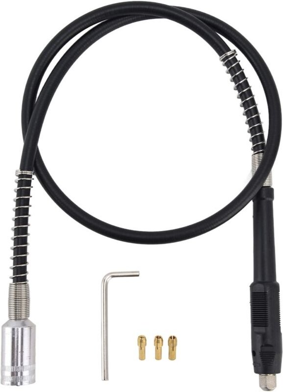 Zoternen - 42-Zoll-Verlängerungsschaft für elektrische Bohrmaschinen, Elektroschleifer-Flexkabel-Bohrfutter-Drehwerkzeug...